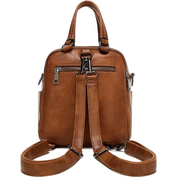 Small Backpack Purse for Women Fashion Daily Use Purses Back Pack Travel - Picture 6 of 7